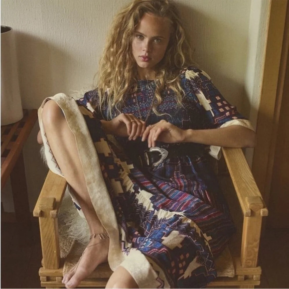 Ba&sh Mandi’s boho printed midi dress - Picture 3 of 16